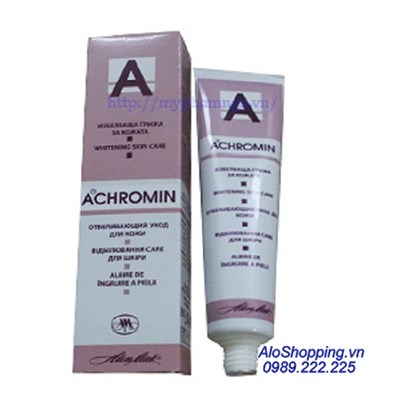 Kem đặc trị nám và tàn nhang dưỡng trắng da Achromin 