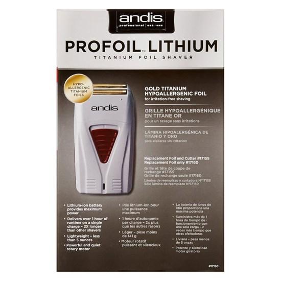 Máy Cạo Khô Andis Profoil™ Lithium Titanium Shaver