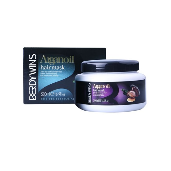 Hấp phục hồi – Arganoil Hair Mask – BERDYWINS – 500ml